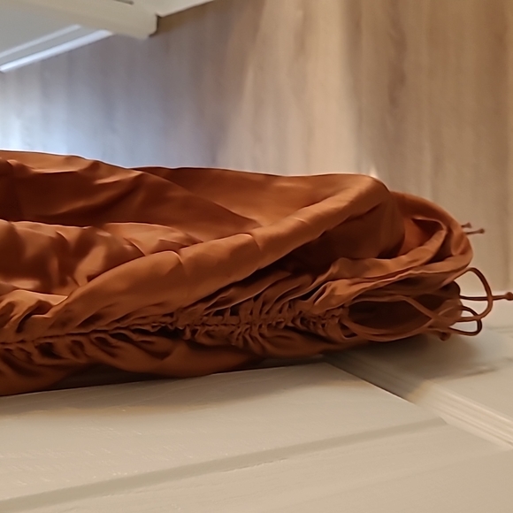 Wilfred Rust Colored Dress Size Medium - Picture 5 of 6